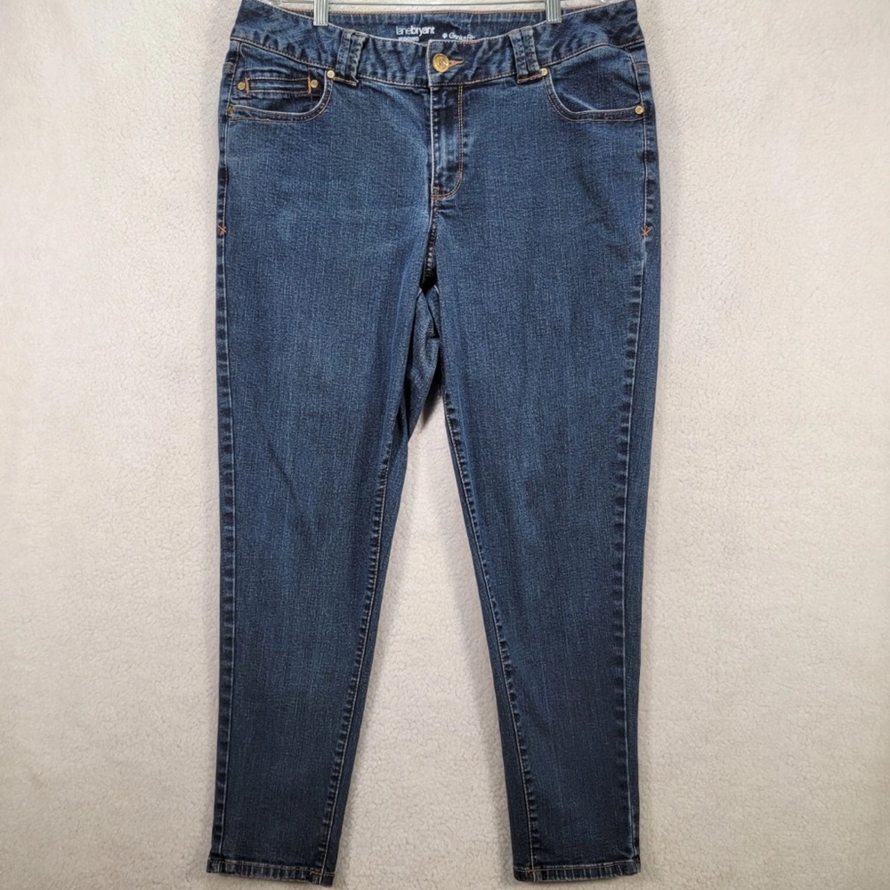 Lane Bryant Stretch Genius Fit Jean Jeggings Size 20